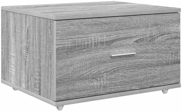 vidaXL Schreibtisch Grau Sonoma 131,5 x 50 x 106,5 cm Holzwerkstoff 3337270 Bild 5