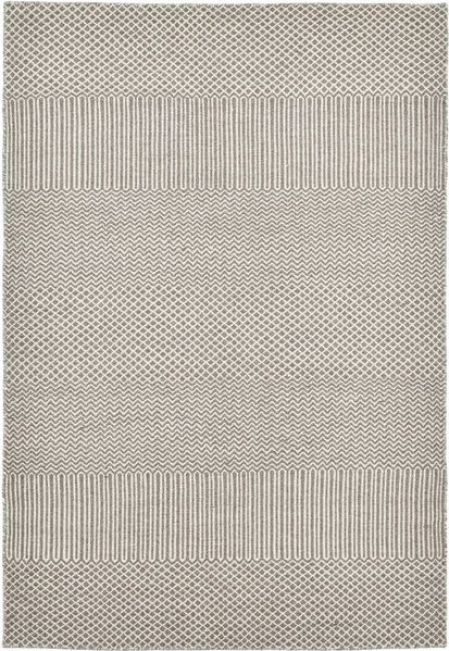 Home affaire Wollteppich Edling, rechteckig, Höhe: 10 mm, Handweb Teppich, reine Wolle, modernes Design, Scandi, Wohnzimmer