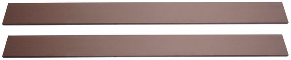 4er Set Latten für WPC-Sichtschutz Sarthe, Bretter Windschutz, ca. 1qm ~ 180cm, braun Bild 4