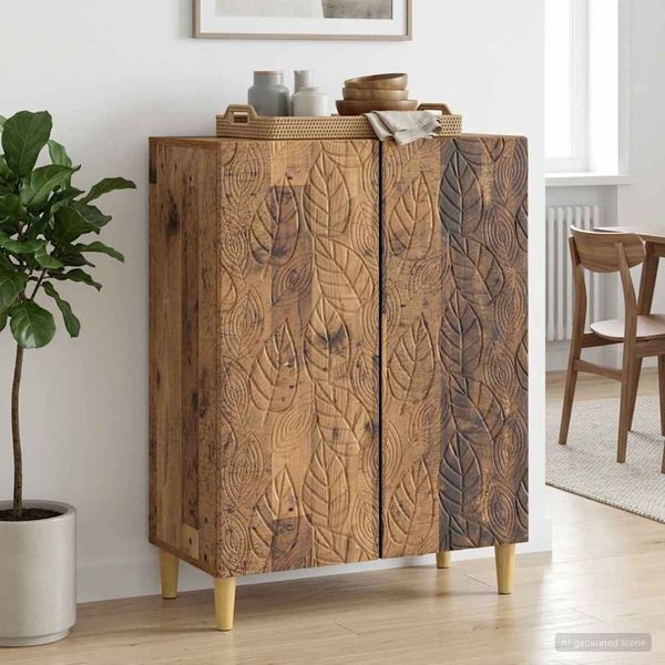 vidaXL Sideboard Altholz 66 x 34,5 x 90 cm Holzwerkstoff 895053