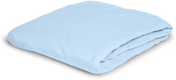 Irisette Frottier-Stretch Betttuch Orion 0009 bleu 100 x 200 cm 9-23 bleu