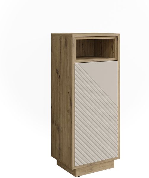 Midischrank Beatrice Cashmere/Artisan-Eiche 38 x 93 cm Vicco