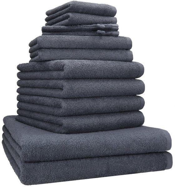 Betz Handtuch Set Betz 12 TLG. Handtuch Set Berlin, 100% Baumwolle (12 Teile, 12-St)