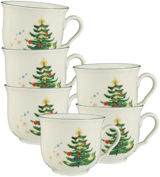 Seltmann Weiden Marieluise Weihnachten Kaffeetasse 230 ml 6er Set