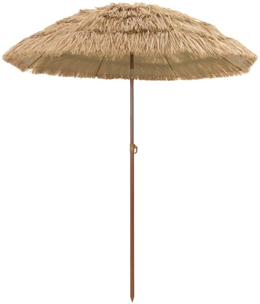 Garten-Sonnenschirm, Terrassenschirm Natur 160 x 160 x 196 cm