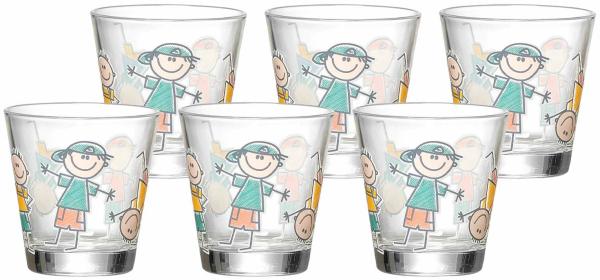 Ritzenhoff & Breker BEST FRIENDS Trinkglas 270 ml Boys 6er Set