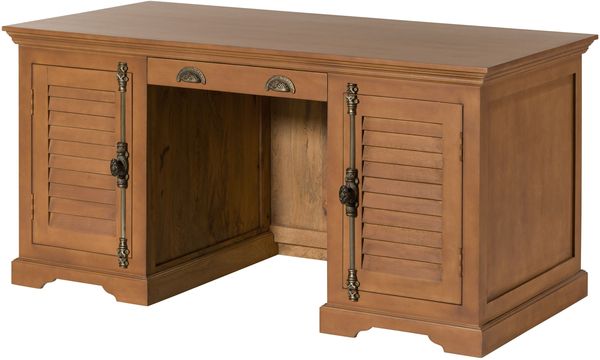 Schreibtisch Mango 160 x 80 x 76 beige geölt TOULOUSE #20