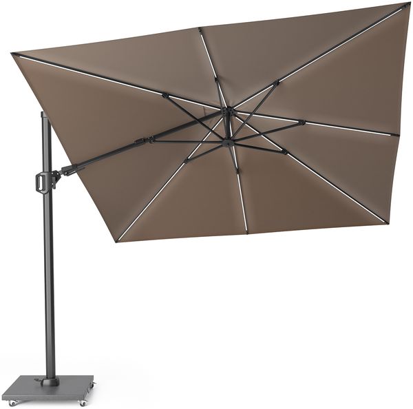 Platinum Sonnenschirm mit LED Beleuchtung Challenger T² Glow Premium