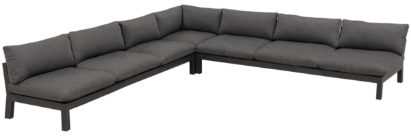 Kettler Comfort Lounge Set 1x Ecke mit 2x 3er Sofa/Liege verstellbar