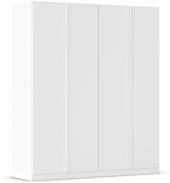 Drehtürenschrank >Monostar< in alpinweiß aus Holzwerkstoff - 181x210x54cm (BxHxT) Bild 4