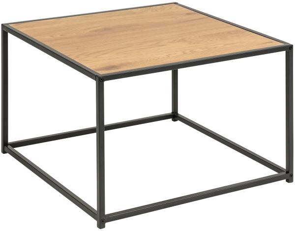 Couchtisch >Carney< in Wildeiche aus Metall - 60x40x60cm (BxHxT)