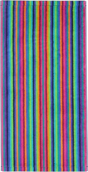 CAWÖ Handtuch - C Life Style Stripes, Walkfrottier Multicolor 50x100cm Bild 5