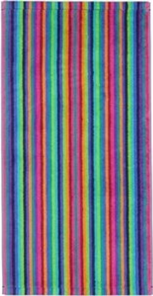 CAWÖ Handtuch - C Life Style Stripes, Walkfrottier Multicolor 50x100cm Bild 6