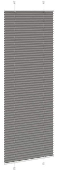 vidaXL Plissee Anthrazit 70x200 cm Stoffbreite 69,4 cm Polyester 4015103 Bild 3