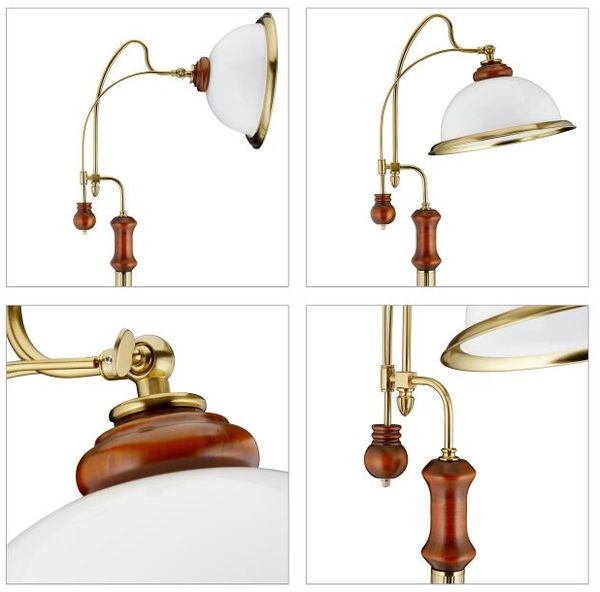 Relaxdays Stehlampe Jugendstil Bild 7