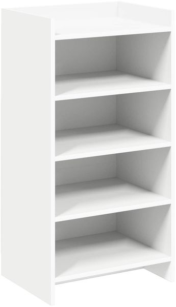 vidaXL Schuhschrank mit Speicher Weiß 48 x 36 x 92 cm Holzwerkstoff 8011339