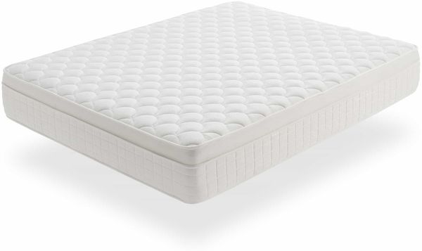 Moonia Box Spring Premier Matratze Taschenfederkern Weiß 160x190cm