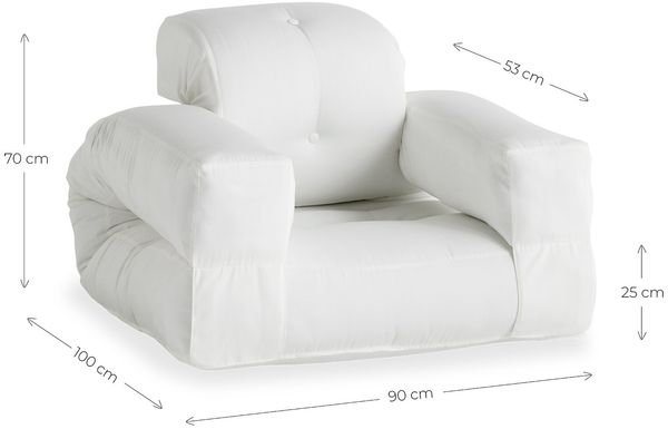 Karup Design Hippo Futonsessel Beige Bild 3