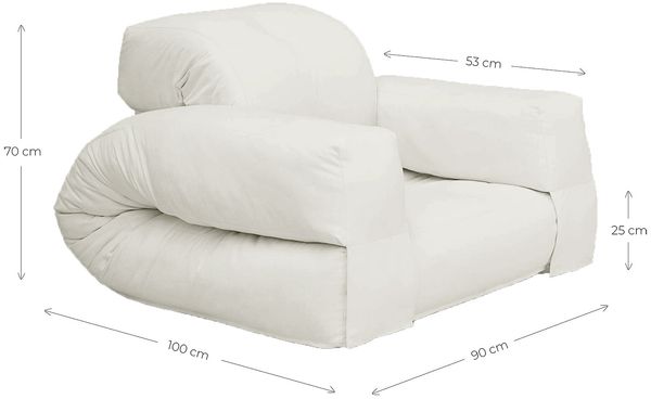 Karup Design Hippo Futonsessel Beige Bild 2