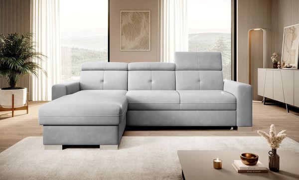 Wohnideebilder Fresia Grau Ecksofas & Eckcouches CO-FR-LT-04SO