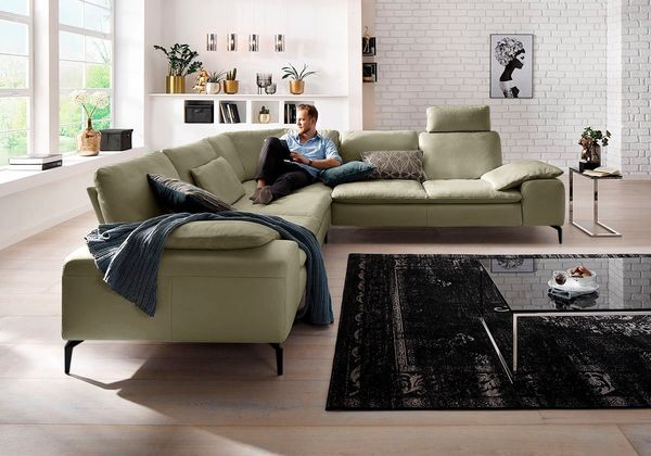 W.SCHILLIG Ecksofa valentinoo, Set, mit Sitztiefenverstellung, Breite 318 cm