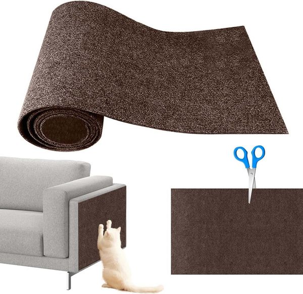 Agger Kratzmatte Katze Wand Selbstklebend Kratzschutz Sofa Katze, Kratzteppich Ecke DIY