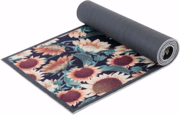 Primaflor-Ideen in Textil Küchenläufer SUNFLOWER, Made in Belgium, rechteckig, Höhe: 5 mm, Motiv Sonnenblumen, rutschhemmend, waschbar, Küche Bild 3