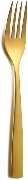 COMAS 6352 Dessertgabel BARCELONA GOLD Edelstahl 18/10 / PVD-Beschichtung / Gold-Finish