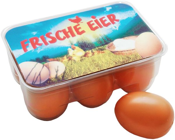 6 Eier in SB Packung