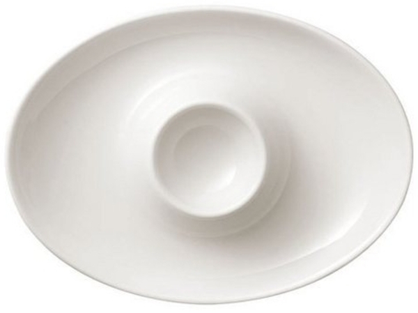 Villeroy & Boch Royal Eierbecher mit Ablage weiß