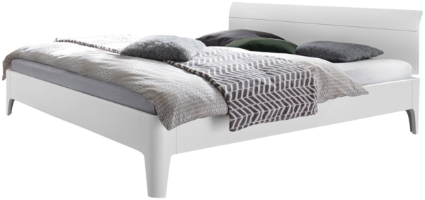 Xpress Hasena Xyvola Komfortbett Buche weiß deckend lackiert (10) 100 cm 200 cm 30 cm Bild 1