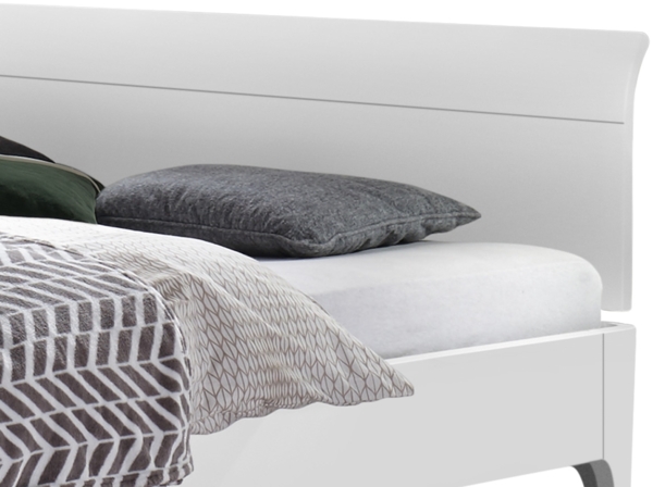 Xpress Hasena Xyvola Komfortbett Buche weiß deckend lackiert (10) 100 cm 200 cm 30 cm Bild 3