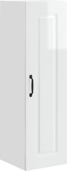 vidaXL Küchenschrank Kalmar Hochglanz Weiß 30 x 31 x 100 cm 884758