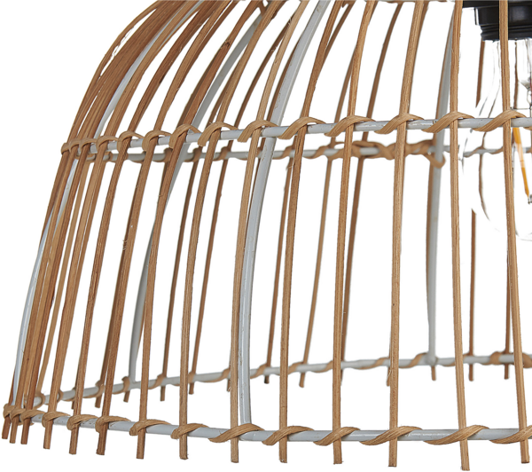Hängeleuchte BARARIS Rattan Natürlich Bild 6