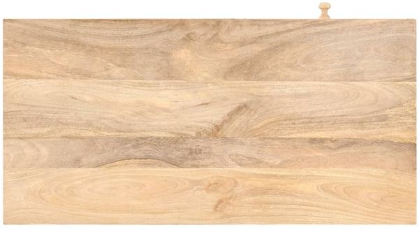 vidaXL Schminktisch, Mango Massivholz, 100 x 50 x 76 cm Bild 4