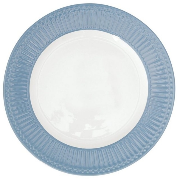 Greengate Alice Speiseteller sky blue 26,5 cm