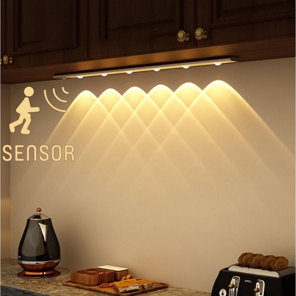 LED's light LED Unterbauleuchte 0401784 Akku LED-Unterbauleuchte, LED, Bewegungssensor dimmbar 68cm 1,5W USB-C RGB warmweiß
