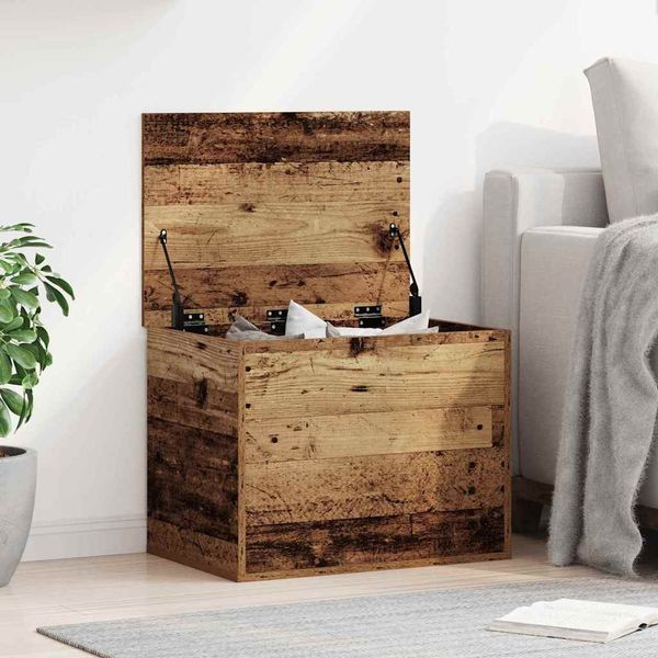 vidaXL Aufbewahrungsbox Altholz 60 x 42 x 46 cm Holzwerkstoff 862288