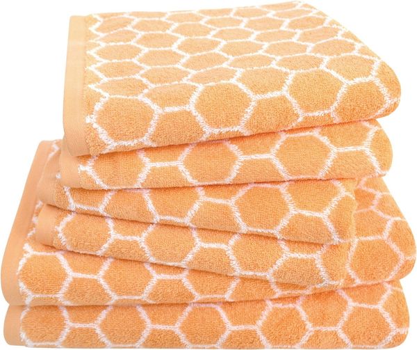 Dyckhoff Handtuch Set Pure Natural Honey, Frottier (Set, 6-St), BIO Baumwolle, GOTS