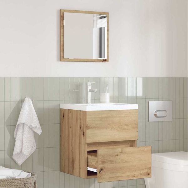 vidaXL Badezimmerschrank Artisan-Eiche 41 x 38,5 x 45 cm Holzwerkstoff 875701