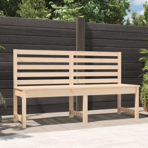 vidaXL Gartenbank 157,5 cm Massivholz Kiefer 824039