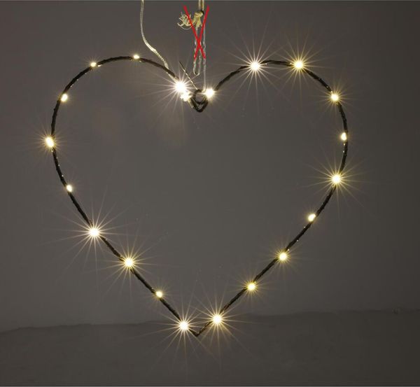 12x LED-Deko Beleuchtung versch. Designs 20LED D30cm Leuchtelemente Deko Wohnen Bild 3