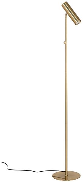 Stehleuchte nilla / Paris, Stahl, Gold, 25 x 150 x 25 cm