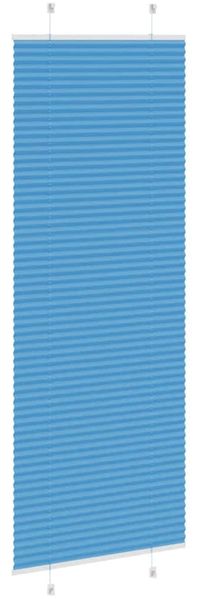 vidaXL Plissee Blau 75x200 cm Stoffbreite 74,4 cm Polyester 4015206 Bild 4