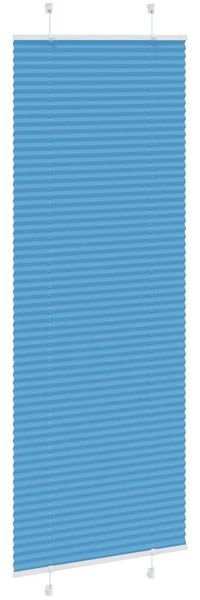 vidaXL Plissee Blau 75x200 cm Stoffbreite 74,4 cm Polyester 4015206 Bild 3