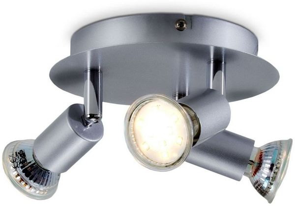B.K.Licht Deckenleuchte 30-01-03R-T, LED wechselbar