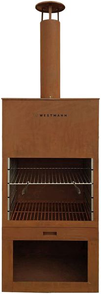 Westmann Stahl Grillkamin Feuerstelle | Rost |