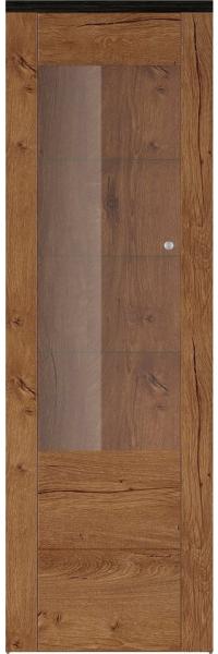 Home affaire Vitrine Larona, zeitlose Glasvitirne, Hochschrank Höhe 205,6 cm Stauraumvitrine mit dekorativer Rahmenoptik Bild 2