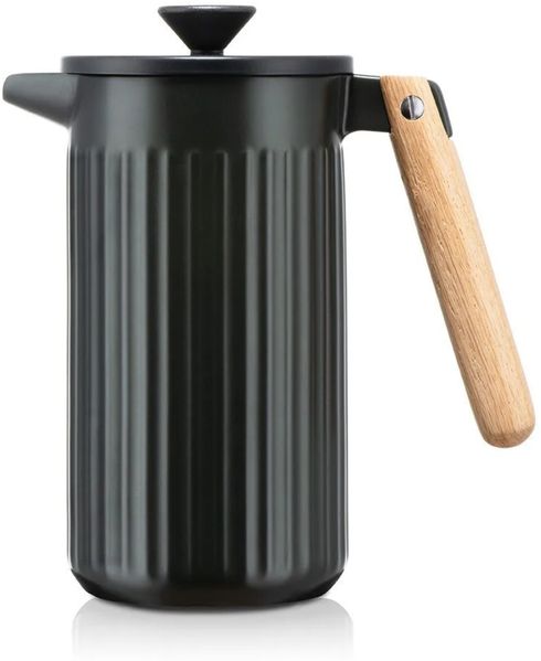 Bodum Kaffeebereiter DOURO Porzellan 8 Tassen 1.0 Liter Schwarz