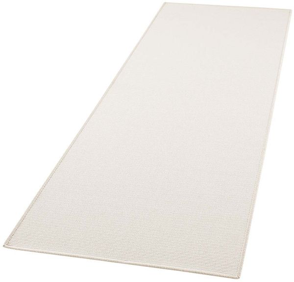 Flachgewebe Läufer Nature Creme Weiß in Sisaloptik - 80x350x0,5cm Bild 2